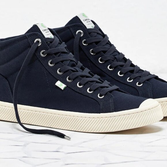 Cariuma Navy High Tops - Picture 1 of 5